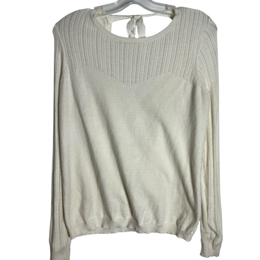 Majolica A Elegant Cream Sweater - Casual Wear - Size M - Picture 2 of 6
